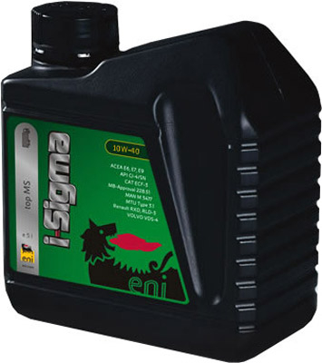 Масло моторное Eni I-SIGMA TOP MS 10W-40 5л ENI ENI10W40ISIGMATOPMS5
