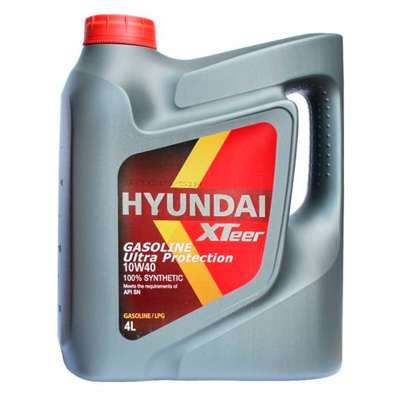 Масло моторное Hyundai Xteer Gasoline G500 10W-40 6л HYUNDAI XTEER 1041223