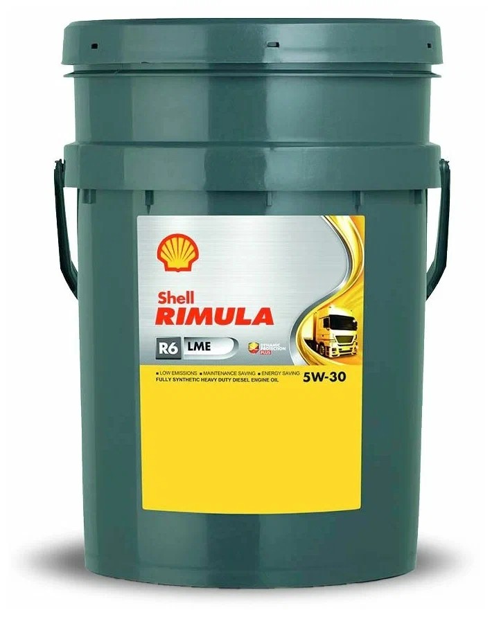 Масло моторное Shell Rimula R6 LME 5W-30 550057736 20 л SHELL 550057736