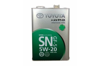 Масло моторное Toyota Motor Oil SN 5W-20 4л TOYOTA 0888010605