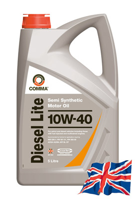 Масло моторное Comma Комма Diesel Lite 10W-40 5л DIL5L Comma DIL5L