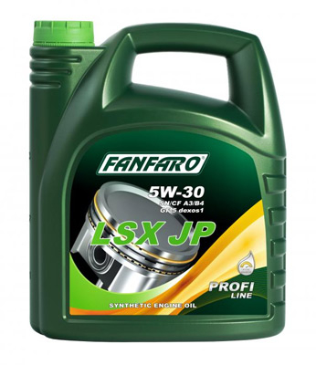 Масло моторное Fanfaro LSX JP 5W-30 4л Fanfaro 53206