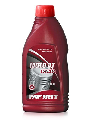 Масло моторное Favorit 4-Takt API SL 10W-30 1л FAVORIT 51974