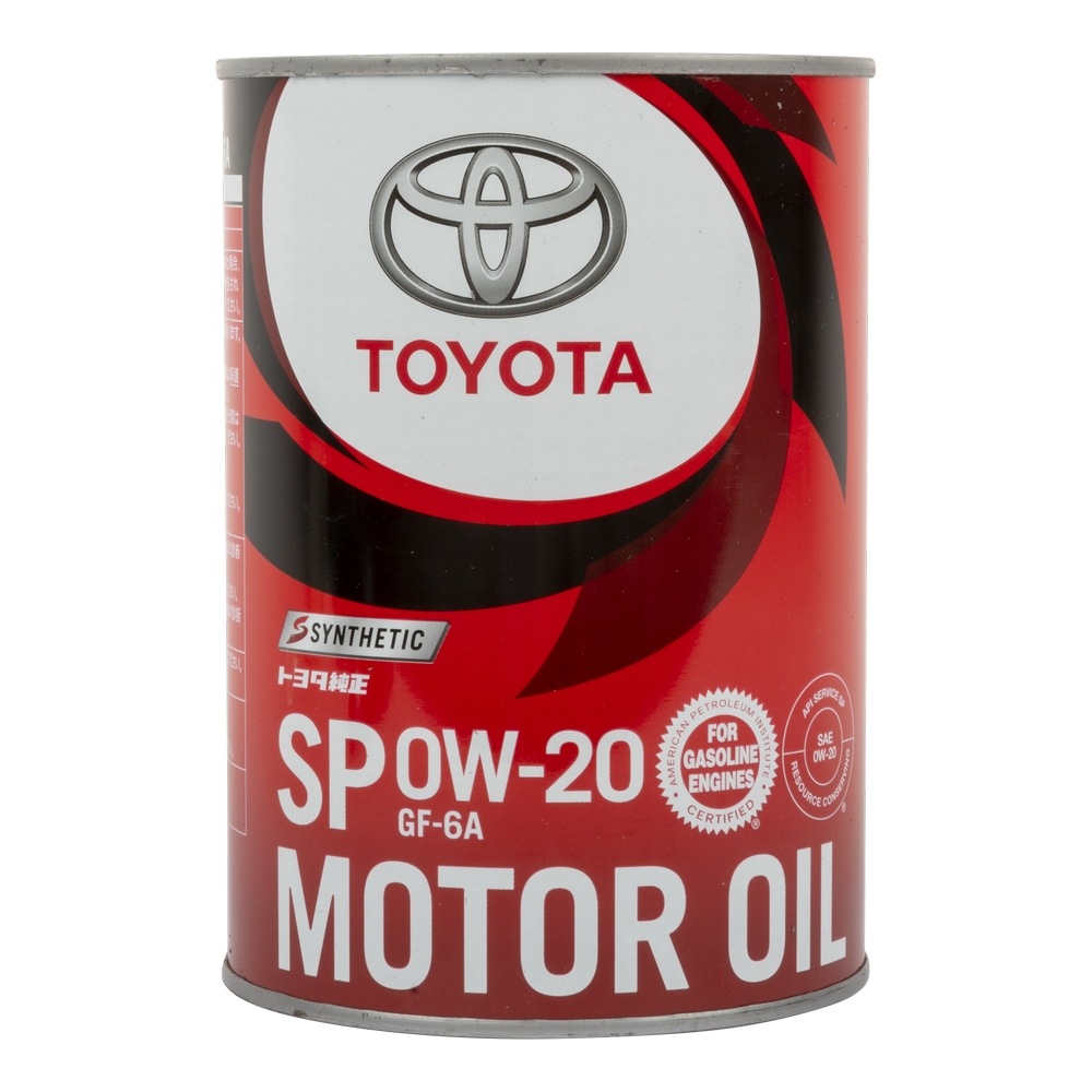 Масло моторное Toyota Motor Oil SP GF-6A 0W-20 1 л TOYOTA 0888013206