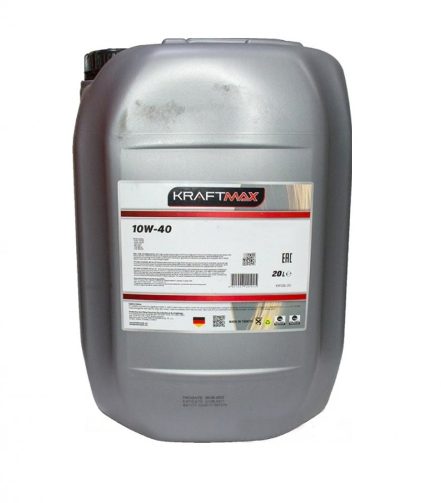 Масло моторное Kraftmax 10W-40 SL/CF 20 л KM127/20 KRAFTMAX KM12720
