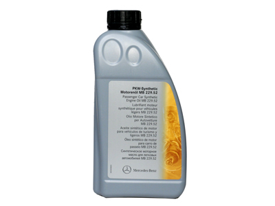 Масло моторное Mercedes PKW Synthetic Motorenol 229.52 5W-30 1л MERCEDES-BENZ A000989800211BMER