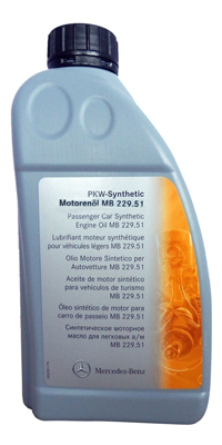 Масло моторное Mercedes MB 229.52 5W-30 1 л MERCEDES-BENZ A000989950211AMEE