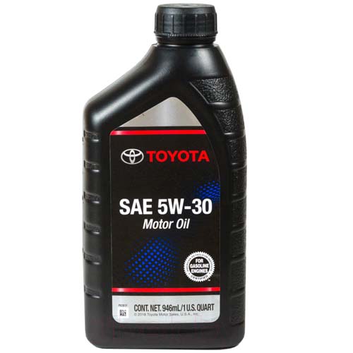 Масло моторное Toyota Motor Oil SN 5W-30 0,946 л 002791QT5W6S TOYOTA 002791QT5W6S