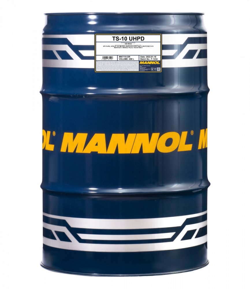 Масло моторное Mannol TS-10 UHPD 5W-40 20 л MANNOL 57394