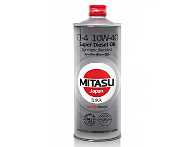 Моторное масло Mitasu SUPER LL DIESEL CI-4 10W-40 1л Mitasu MJ2221