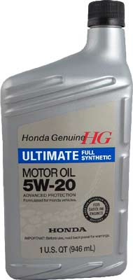 Масло моторное Honda HG Ultimate 5W-20 1л Honda 087989038