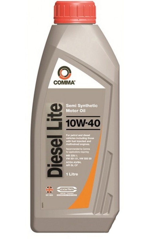 Масло моторное Comma Комма Diesel Lite 10W-40 1л DIL1L Comma DIL1L