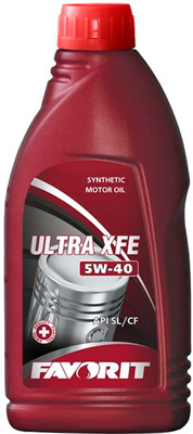 Масло моторное Favorit Ultra XFE SL/CF 5W-40 1л FAVORIT 99736