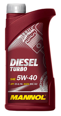 Масло моторное Mannol Diesel Turbo 5W-40 1л Mannol 96013