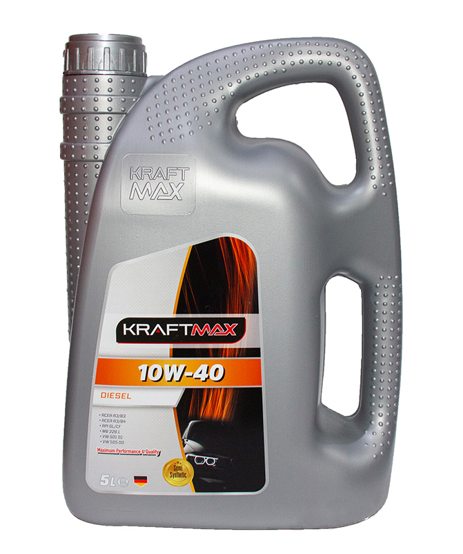 Масло моторное Kraftmax 10W-40 DIESEL SL/CF 5 л KM126/5 KRAFTMAX KM1265