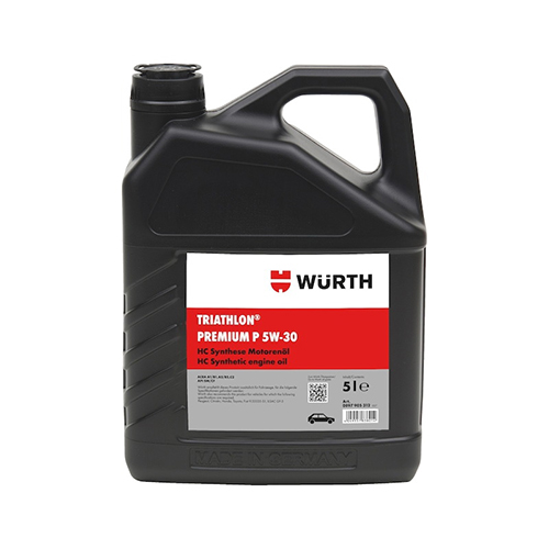 Масло моторное WURTH 0897905312 PREMIUM P 5W30 5л WURTH 0897905312
