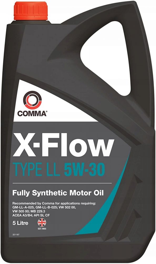 Масло моторное Comma Комма X-Flow Type LL 5W-30 5л XFLL5L Comma XFLL5L