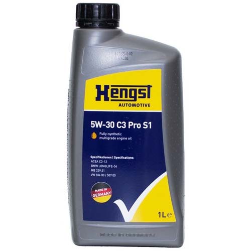 Масло моторное Hengst 5W-30 C3 Pro S1 1л HENGST FILTER 637800000