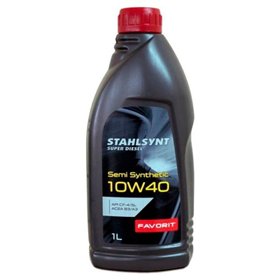 Масло моторное Favorit Stahlsynt Super Diesel 10W-40 1л FAVORIT 98460