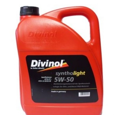 Масло моторное DIVINOL 49510K007 Syntholight 5W-50 5л DIVINOL 49510K007
