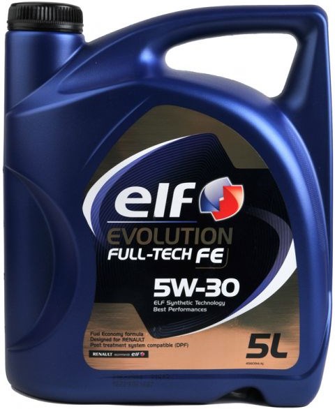 Масло моторное Elf Эльф Evolution Full-Tech FE 5W-30 5 л ELF 194908