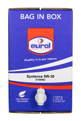 Масло моторное Eurol Syntence BAG IN BOX 5W-30 20л Eurol 5W30SYNTENCEBAGINBOX20L