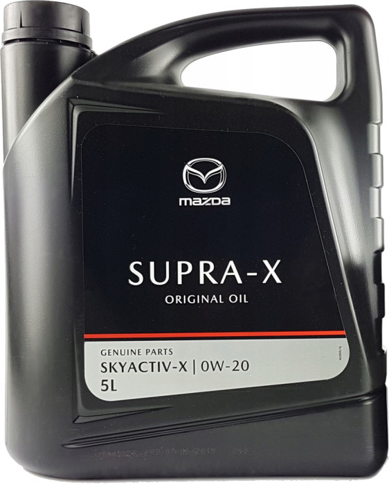 Масло моторное Mazda Original Oil Supra-X SkyActiv 0W-20 5 л MAZDA 212579