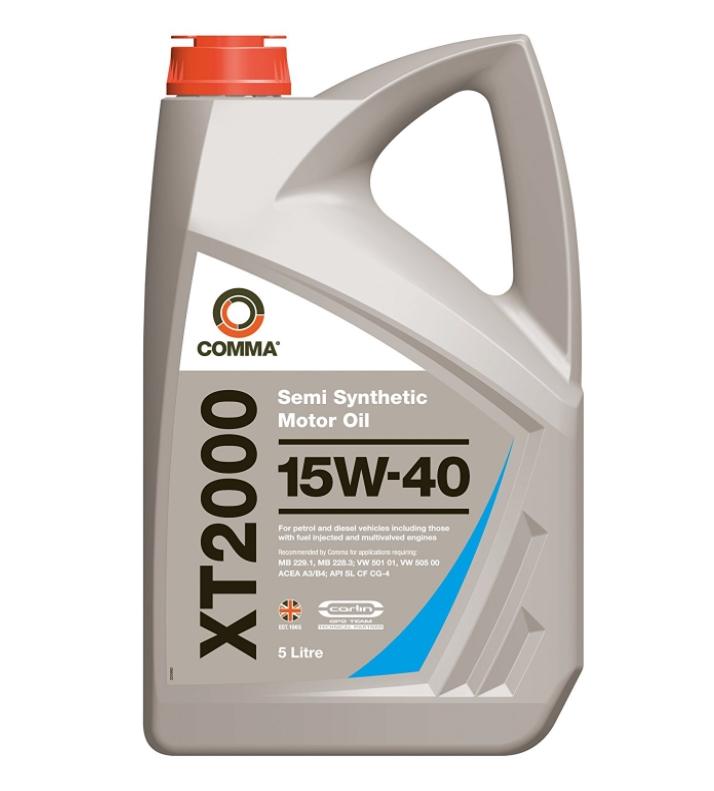Масло моторное Comma Комма XT2000 15W-40 5л XT25L Comma XT25L