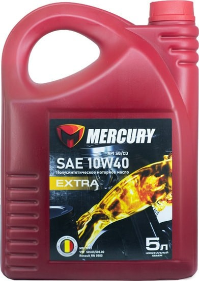 Масло моторное Mercury 5W-30 SL/CF 1 л MERCURY MR053010