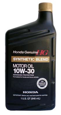 Масло моторное Honda Synthetic Blend 10W-30 1л Honda 087989035
