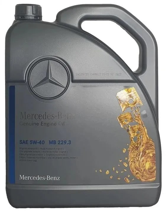 Масло моторное Mercedes 5W-40 MB 229.3 5 л MERCEDES-BENZ A000989850613AAEE
