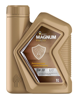 Масло моторное Роснефть Magnum Maxtec 5W-30 1л РОСНЕФТЬ ROSNEFT5W30MAGNUMMAXTEC1
