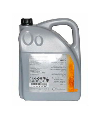 Масло моторное Mercedes PKW Motorenol 229.1 5W-40 5л MERCEDES-BENZ A000989770213BHFR
