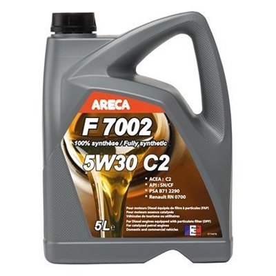 Масло моторное Areca F7002 5W-30 C2 5л Areca 11122