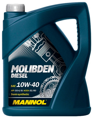 Масло моторное Mannol Molibden Diesel 10W-40 5л Mannol 55