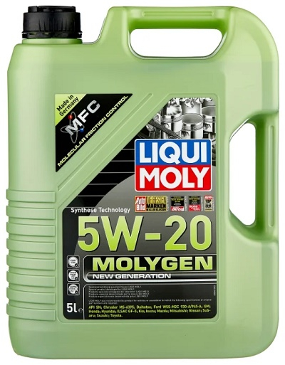 Масло моторное Liqui Moly MOLYGEN NEW GENERATION 0W-20 4л Liqui Moly 21357