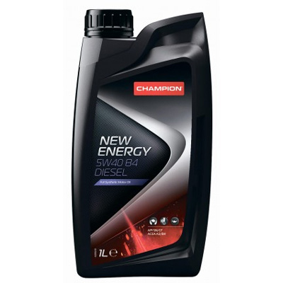 Масло моторное Champion New Energy B4 Diesel 5W-40 1л CHAMPION OIL 8219818