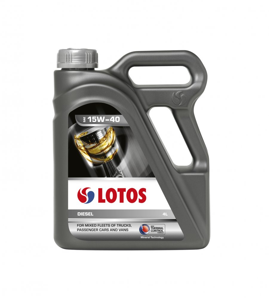 Масло моторное Lotos Diesel CG-4/SJ 15W-40 4 л LOTOS LOTOSDIESELCG4SJ15W404L