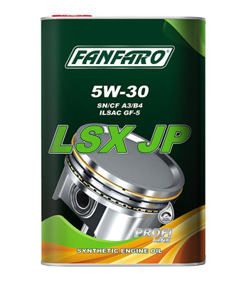 Масло моторное Fanfaro LSX JP 5W-30 4л (metal) Fanfaro 53783
