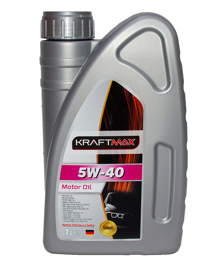 Масло моторное Kraftmax 5W-40 1 л KM117/1 KRAFTMAX KM1171