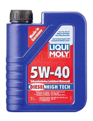 Масло моторное Liqui Moly Diesel High Tech 5W-40 1л Liqui Moly 2679