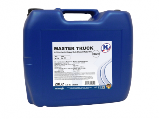 Масло моторное Kuttenkeuler Master Truck 10W-40 20 л KUTTENKEULER 309805