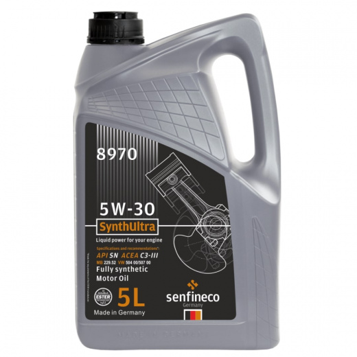Масло моторное Senfineco SynthUltra Longlife III 5W-30 SN C3 5 л SENFINECO 8970