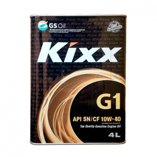 Масло моторное Kixx G1 10W-40 метал. 4л KIXX L531444TE1