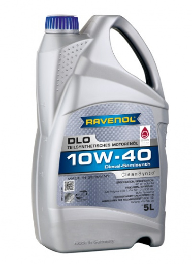 Моторное масло RAVENOL 4014835724259 DLO 10W-40 5л RAVENOL 4014835724259