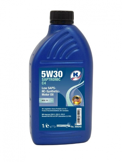 Масло моторное Kuttenkeuler Saptronic C4 5W-30 1 л KUTTENKEULER 309242