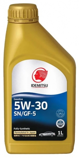 Масло моторное Idemitsu SN/GF-5 5W-30 F-S 1 л х 4 канистры IDEMITSU 0004766