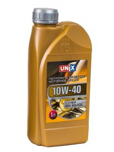 Масло моторное Unix 10W-40 SG/CD 1 л UNIX 2567