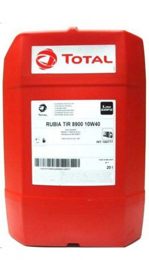 Масло моторное Total RUBIA TIR 8900 10W-40 20л 160777 Total 160777