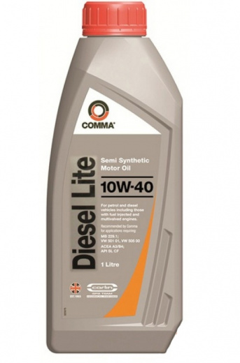 Масло моторное Comma Комма Diesel Lite 10W-40 1л DIL1L Comma DIL1L